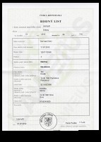 Сертификат о гражданстве