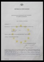 Citizenship certificate